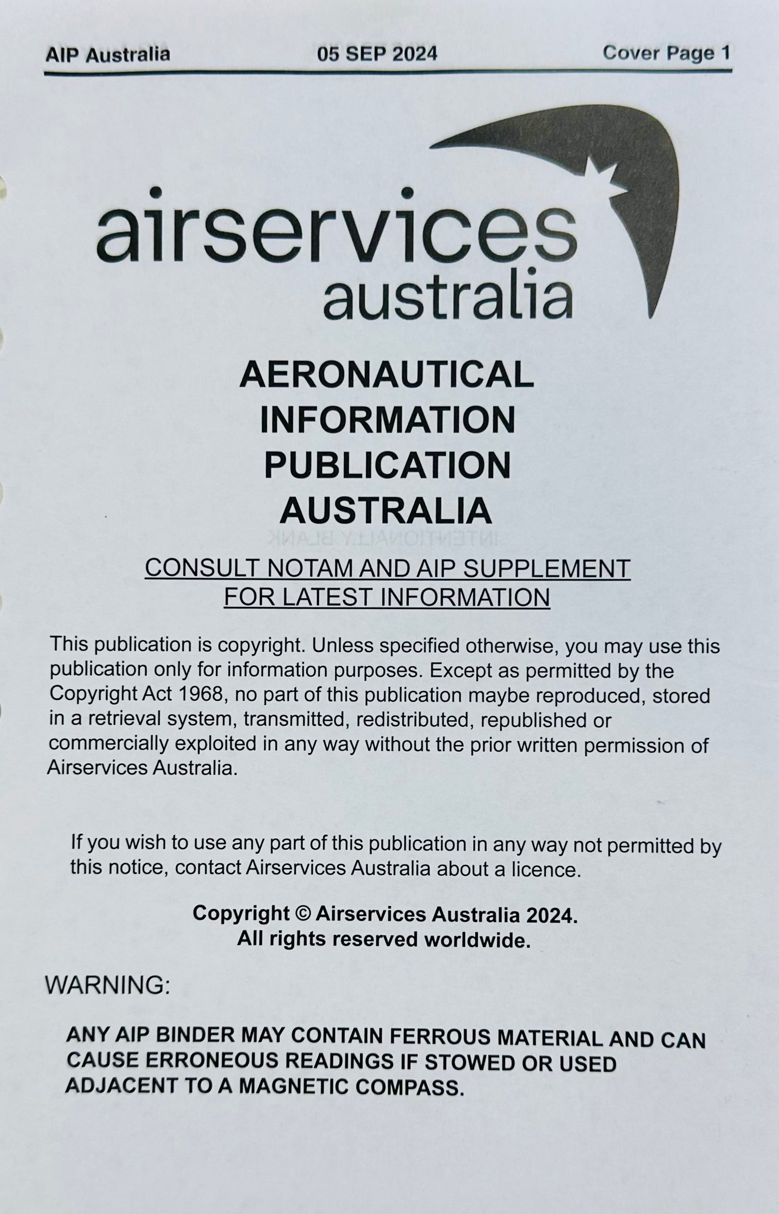 Aeronautical Information Publication (AIP)