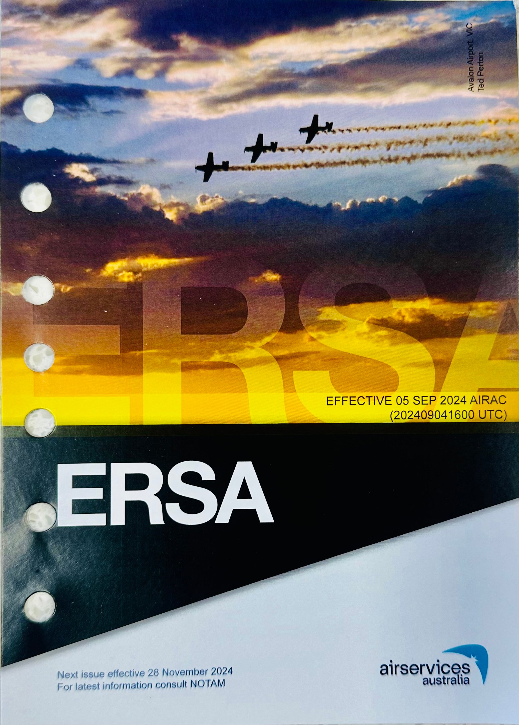 ERSA Loose Leaf with RDS  Effective 05/09/2024