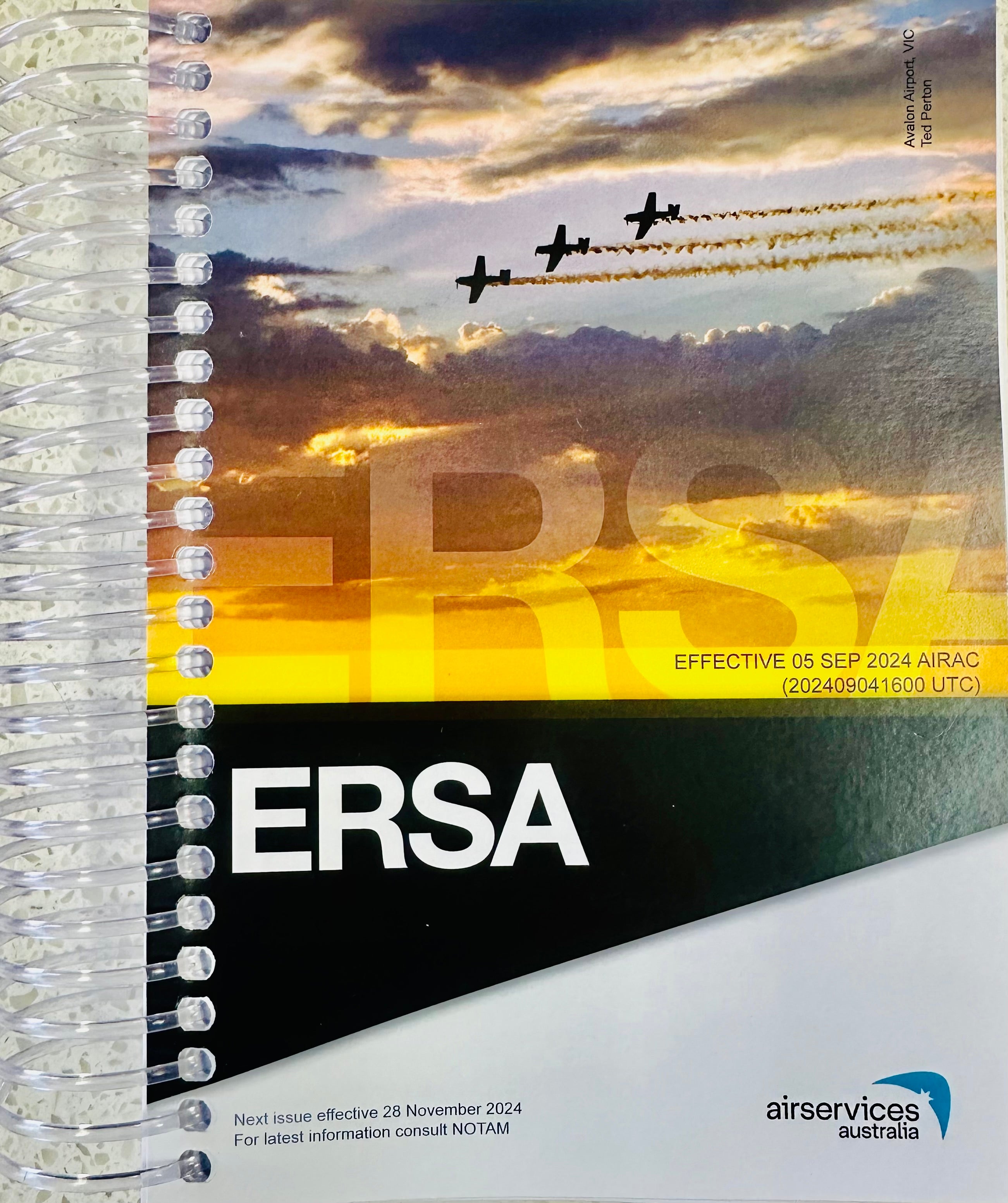 ERSA Spiral Bound  Effective 05/09/2024