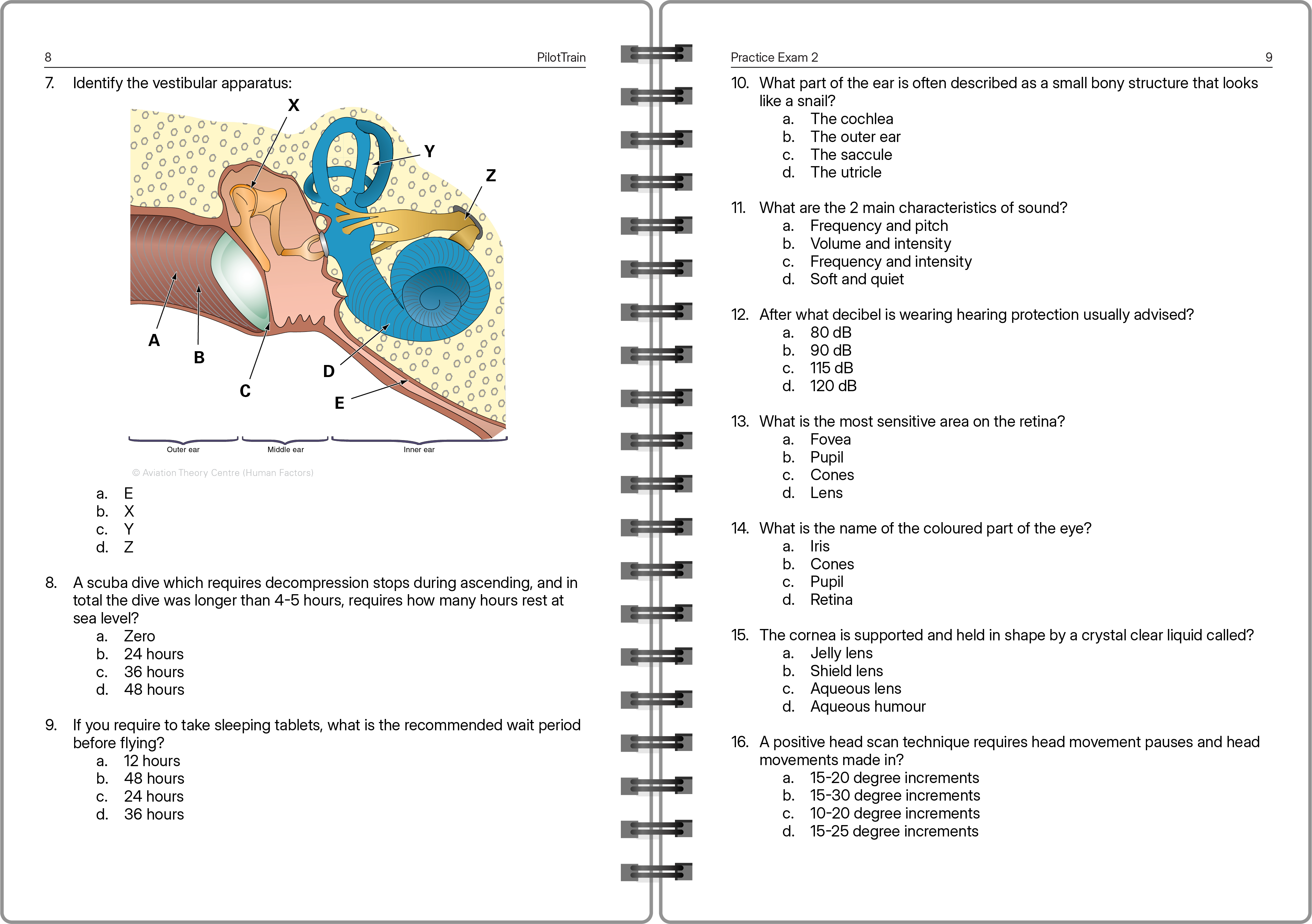 CPL: 4 Practice Exams (Human Factors)