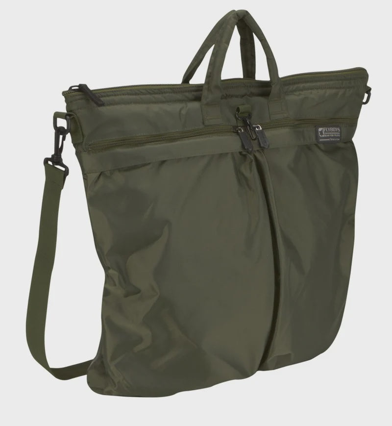 FlyBoys Oversize  Helmet Bag- Olive Green