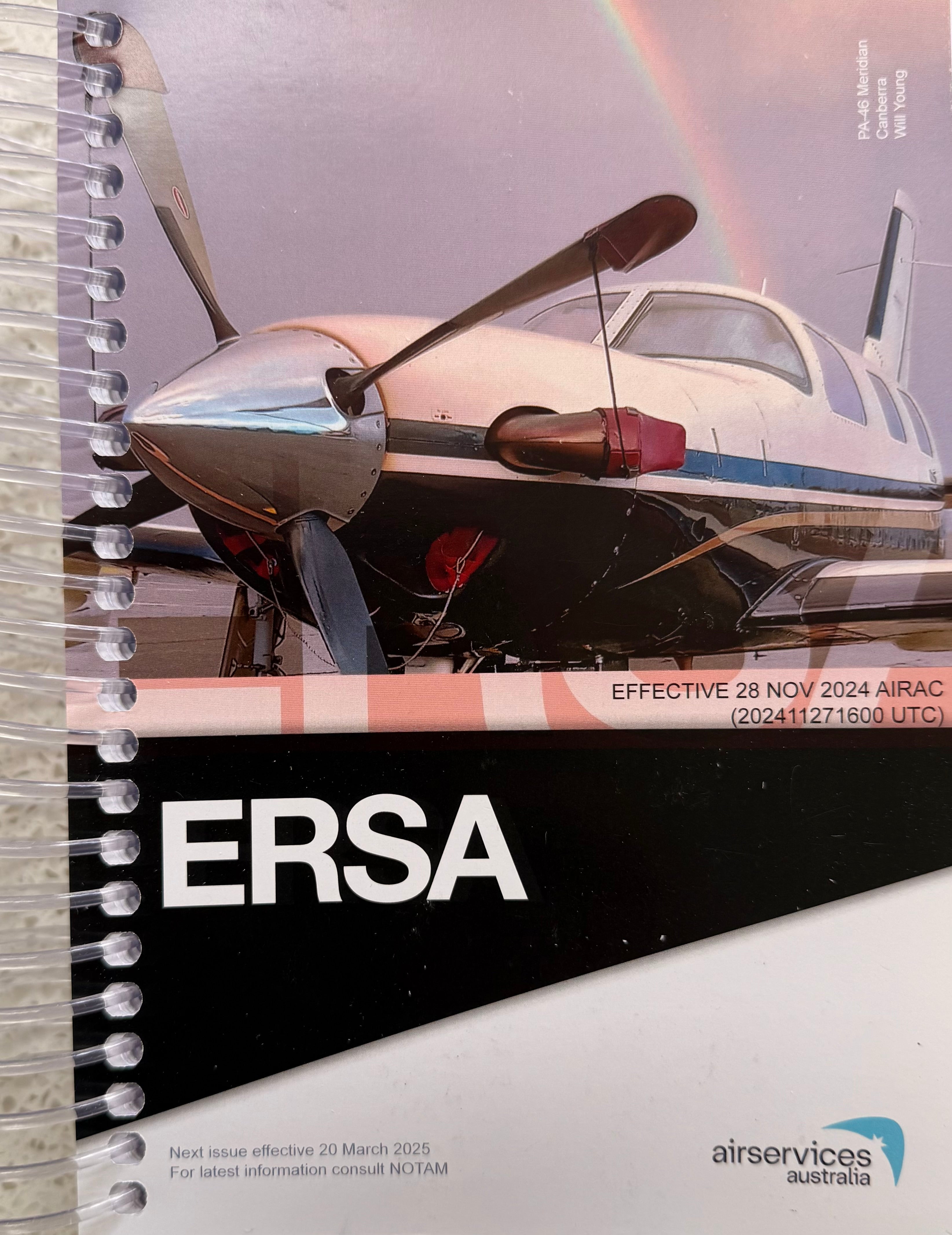 ERSA Spiral Bound  Effective 28th November 2024