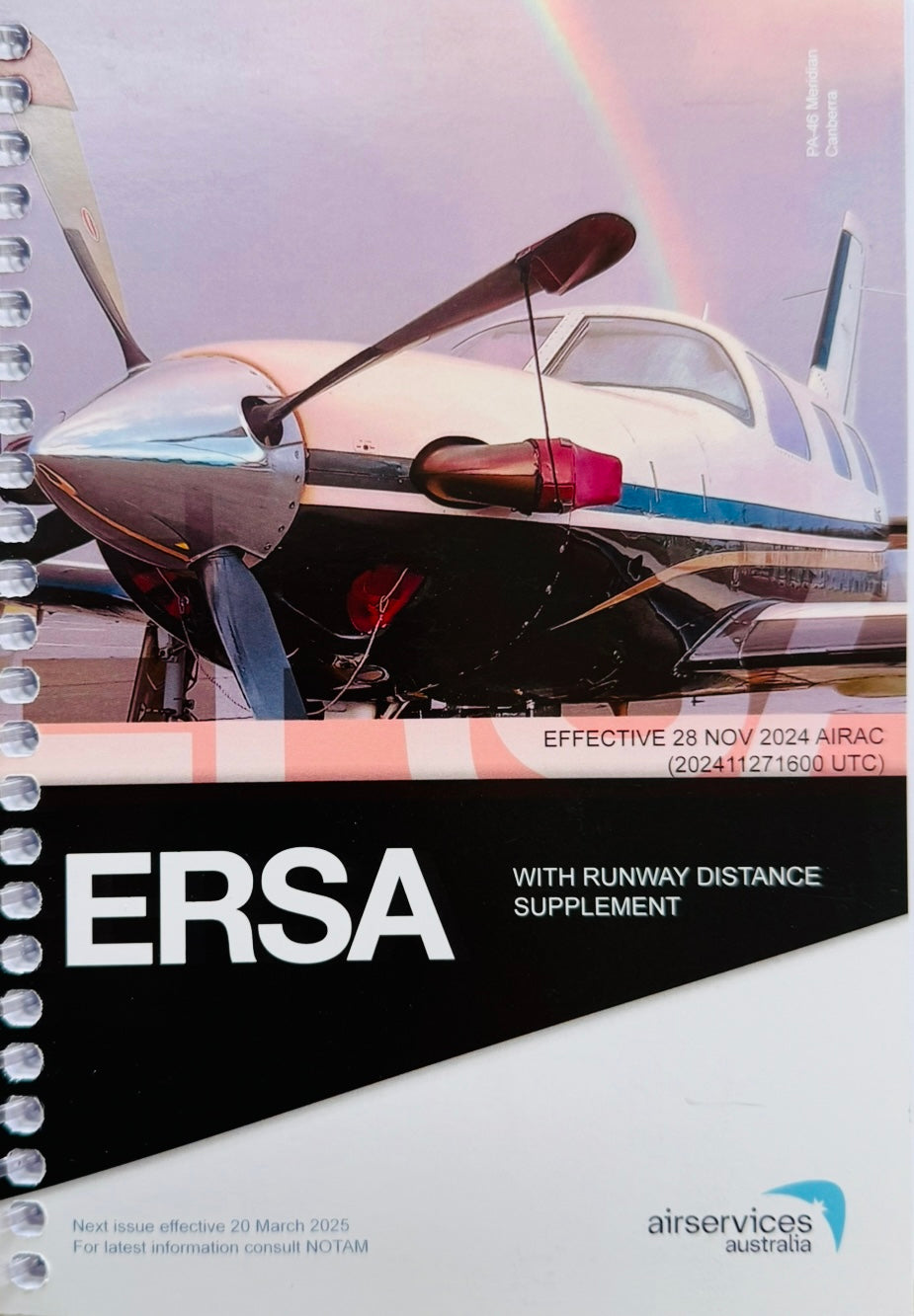 ERSA Spiral Bound with RDS Effective 28th November 2024